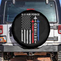 Veteran US Air Force Spare Tire Cover Vintage USA Flag Veterans - Wonder Print Shop