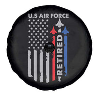 Veteran US Air Force Spare Tire Cover Vintage USA Flag Veterans - Wonder Print Shop