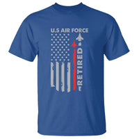 Veteran US Air Force T Shirt Vintage USA Flag Veterans - Wonder Print Shop