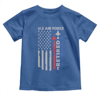 Veteran US Air Force Toddler T Shirt Vintage USA Flag Veterans - Wonder Print Shop