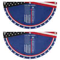 Veteran US Air Force Patriotic Fan Flag Vintage USA Flag Veterans