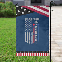 Veteran US Air Force Garden Flag Vintage USA Flag Veterans