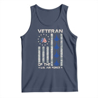 Veteran Of The US Air Force Tank Top Vintage Camo USA Flag Veterans - Wonder Print Shop