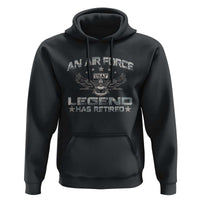 An Air Force Legend Has Retired Hoodie Vintage Camo US Veteran - Wonder Print Shop