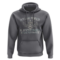An Air Force Legend Has Retired Hoodie Vintage Camo US Veteran - Wonder Print Shop