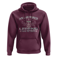 An Air Force Legend Has Retired Hoodie Vintage Camo US Veteran - Wonder Print Shop