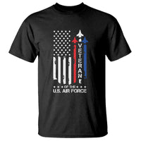 Air Force Veteran T Shirt Vintage US Flag - Wonder Print Shop