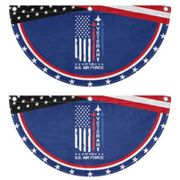 Air Force Veteran Patriotic Fan Flag Vintage US Flag