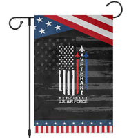 Air Force Veteran Garden Flag Vintage US Flag