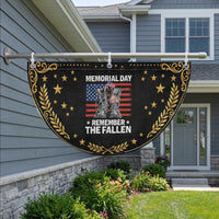 Memorial Day Remember The Fallen Patriotic Fan Flag Veteran Military Vintage USA Flag