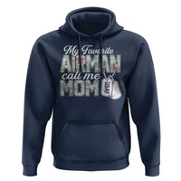 Proud Air Force Family Hoodie My Favorite Airman Calls Me Mom - Wonder Print Shop