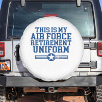 Veteran US Air Force Spare Tire Cover This Is My Retirement Uniform - Wonder Print Shop