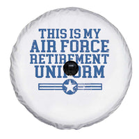 Veteran US Air Force Spare Tire Cover This Is My Retirement Uniform - Wonder Print Shop