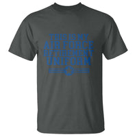 Veteran US Air Force T Shirt This Is My Retirement Uniform - Wonder Print Shop