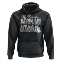 Proud Air Force Family Hoodie My Favorite Airman Calls Me Grandpa - Wonder Print Shop