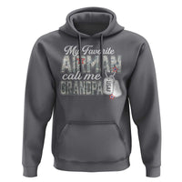 Proud Air Force Family Hoodie My Favorite Airman Calls Me Grandpa - Wonder Print Shop