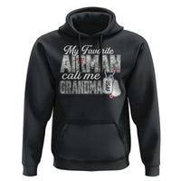 Proud Air Force Family Hoodie My Favorite Airman Calls Me Grandma - Wonder Print Shop
