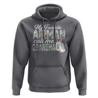 Proud Air Force Family Hoodie My Favorite Airman Calls Me Grandma - Wonder Print Shop