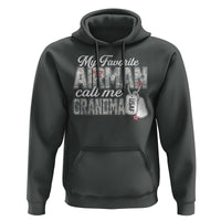 Proud Air Force Family Hoodie My Favorite Airman Calls Me Grandma - Wonder Print Shop