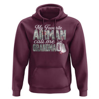Proud Air Force Family Hoodie My Favorite Airman Calls Me Grandma - Wonder Print Shop