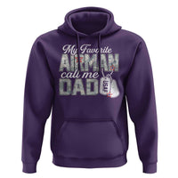 Proud Air Force Family Hoodie My Favorite Airman Calls Me Dad - Wonder Print Shop