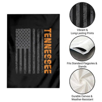 Vintage Tennessee Garden Flag Retro Orange TN USA Flag Patriotic US State