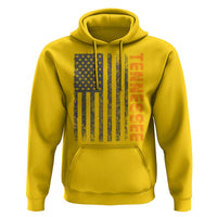 Vintage Tennessee Hoodie Retro Orange TN USA Flag Patriotic US State