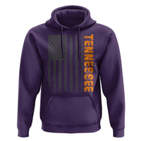 Vintage Tennessee Hoodie Retro Orange TN USA Flag Patriotic US State
