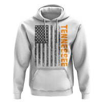 Vintage Tennessee Hoodie Retro Orange TN USA Flag Patriotic US State
