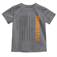 Vintage Tennessee Toddler T Shirt Retro Orange TN USA Flag Patriotic US State