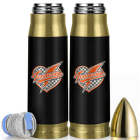 Vintage Tennessee Bullet Tumbler Checkered Heart Love TN Orange US State