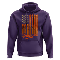 Vintage Tennessee Hoodie Orange Dripping Flag Vintage State Pride Sports Fan Patriotic