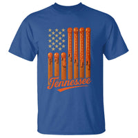 Vintage Tennessee T Shirt Orange Dripping Flag Vintage State Pride Sports Fan Patriotic