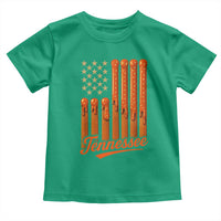 Vintage Tennessee Toddler T Shirt Orange Dripping Flag Vintage State Pride Sports Fan Patriotic