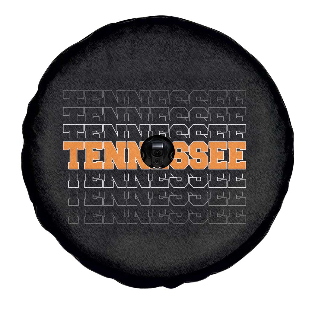 Vintage Tennessee Spare Tire Cover Throwback Design Classic TN Orange US State