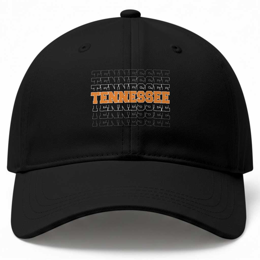 Vintage Tennessee Baseball Cap Throwback Design Classic TN Orange US State