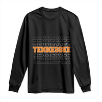 Vintage Tennessee Long Sleeve Shirt Throwback Design Classic TN Orange US State