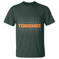 Vintage Tennessee T Shirt Throwback Design Classic TN Orange US State
