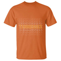 Vintage Tennessee T Shirt Throwback Design Classic TN Orange US State