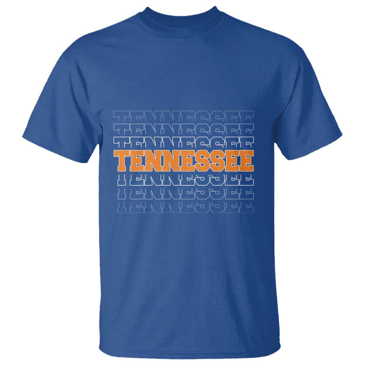 Vintage Tennessee T Shirt Throwback Design Classic TN Orange US State