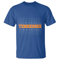 Vintage Tennessee T Shirt Throwback Design Classic TN Orange US State