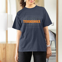 Vintage Tennessee T Shirt For Women Throwback Design Classic TN Orange US State