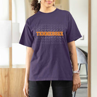 Vintage Tennessee T Shirt For Women Throwback Design Classic TN Orange US State