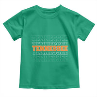Vintage Tennessee Toddler T Shirt Throwback Design Classic TN Orange US State