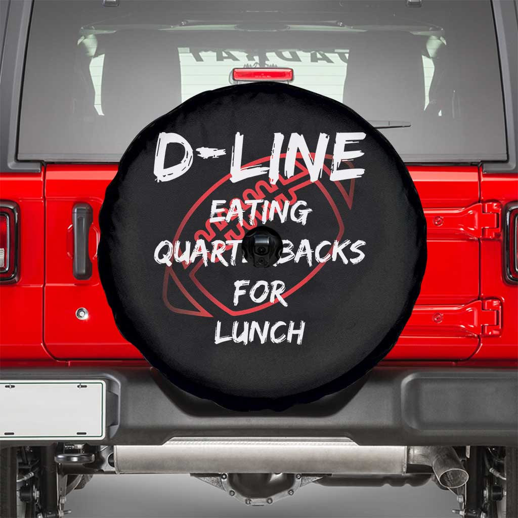 Football Linemen Spare Tire Cover D Line Eating Quarterbacks Defensive - Wonder Print Shop