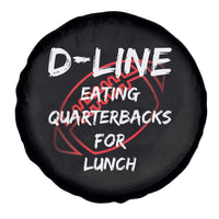 Football Linemen Spare Tire Cover D Line Eating Quarterbacks Defensive - Wonder Print Shop