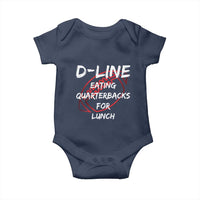 Football Linemen Baby Onesie D Line Eating Quarterbacks Defensive - Wonder Print Shop