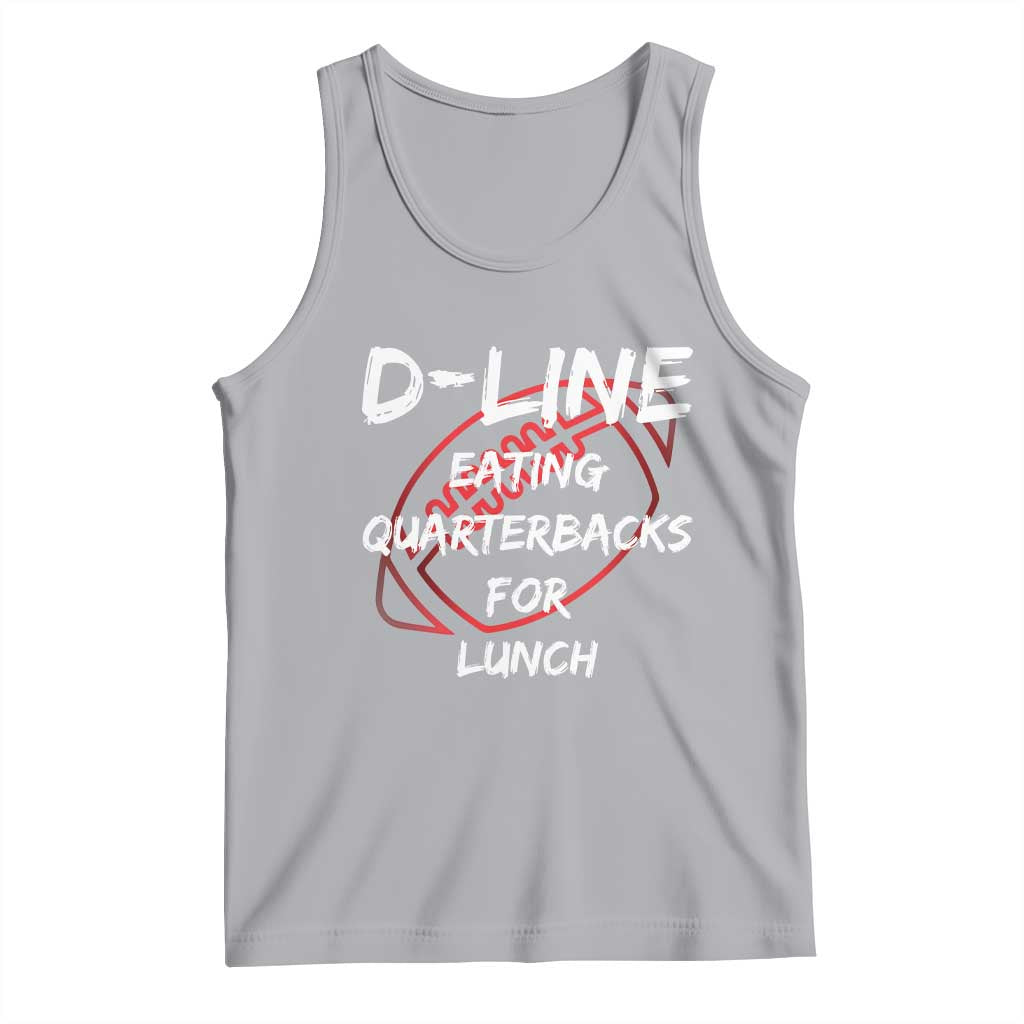 Football Linemen Tank Top D Line Eating Quarterbacks Defensive - Wonder Print Shop
