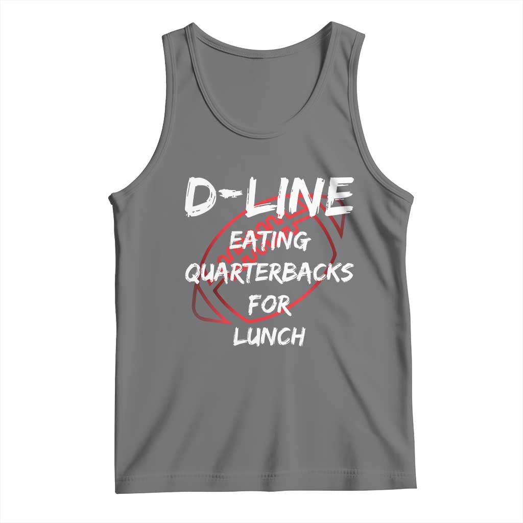 Football Linemen Tank Top D Line Eating Quarterbacks Defensive - Wonder Print Shop