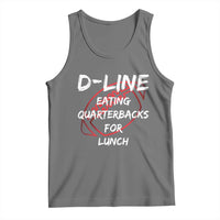 Football Linemen Tank Top D Line Eating Quarterbacks Defensive - Wonder Print Shop